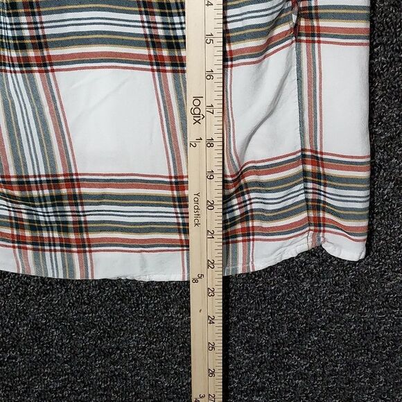 Time and Tru XL 16-18 Sleeveless Ruffles Red, Navy, Black and White - Picture 6 of 12